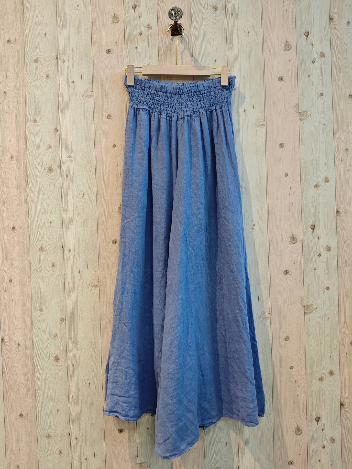 Ancha Wide Leg Pant Azure