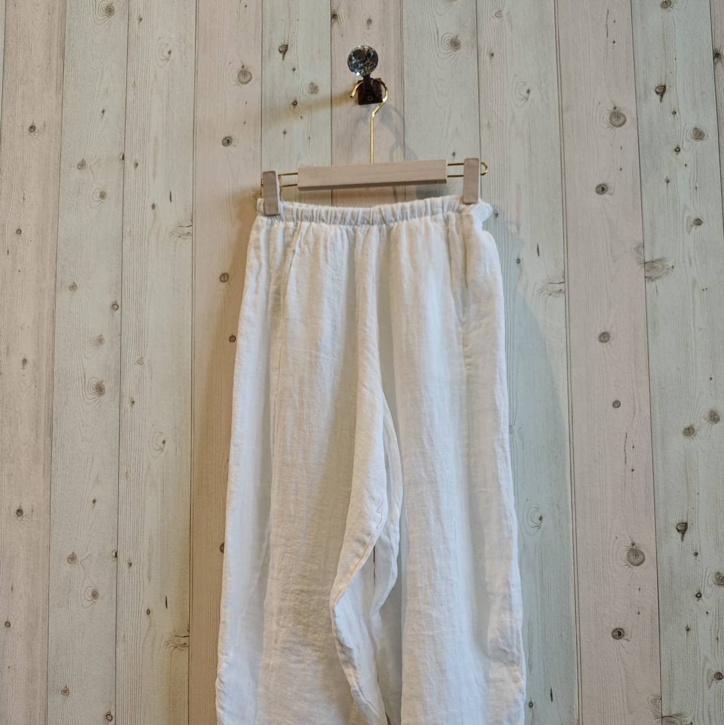 Jordo Balloon Pant White