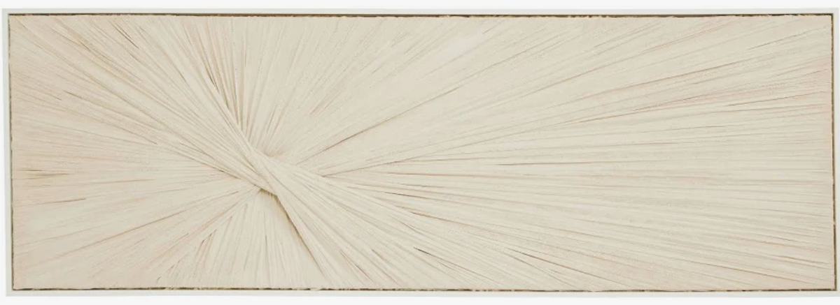 Taupe Textile Artwork