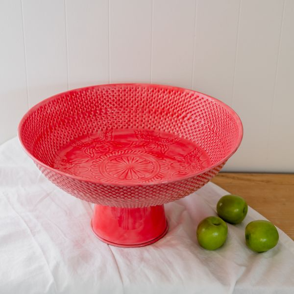 Wash Footed Tray Watermelon