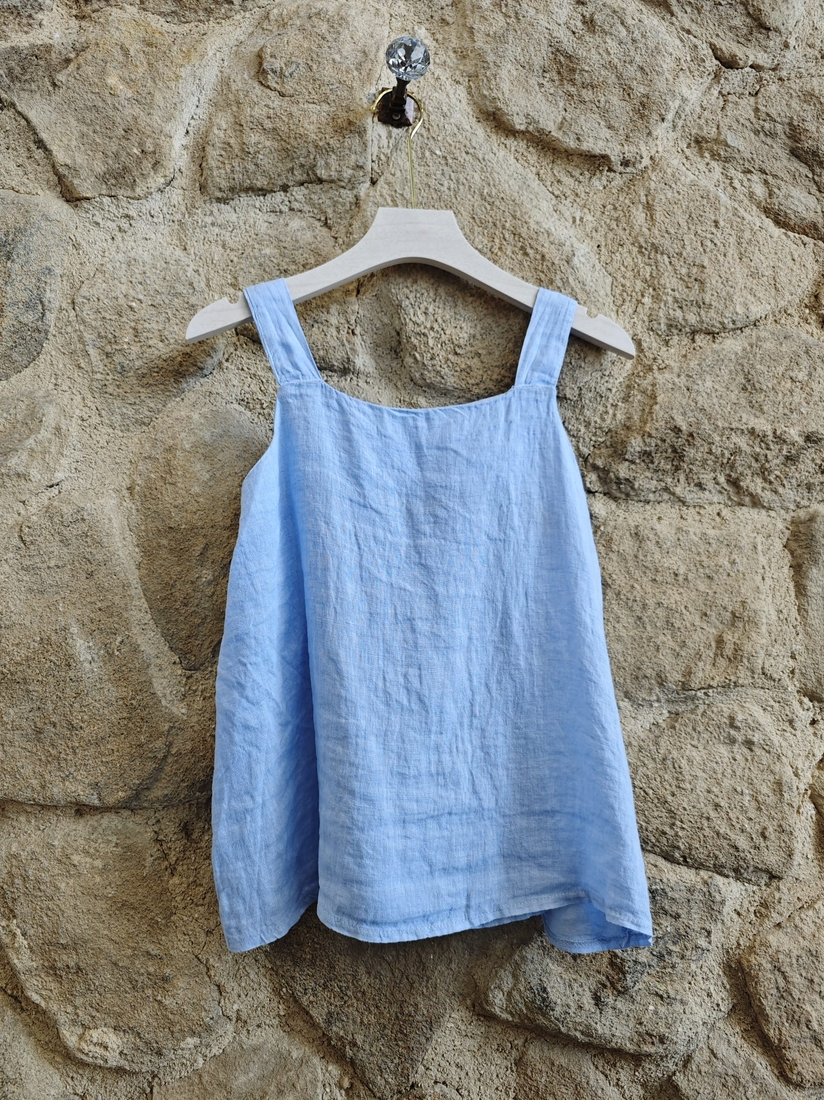 Carlita Top Heavenly Blue