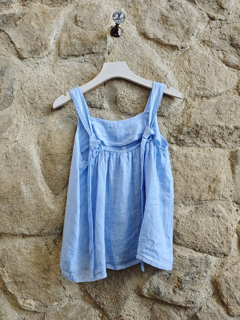 Carlita Top Heavenly Blue
