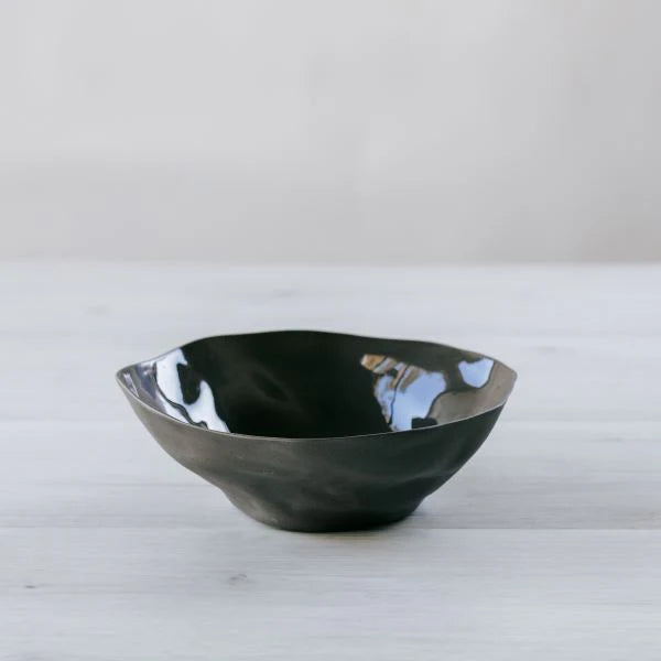 Flax Bowl Charcoal