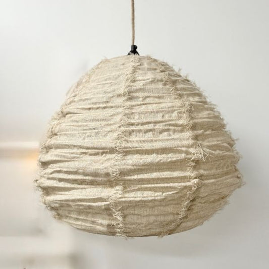 Abi Pear Pendant Natural