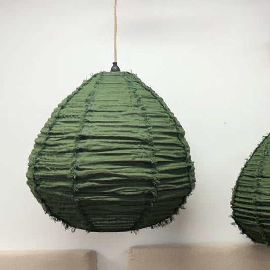 Abi Pear Pendant Olive