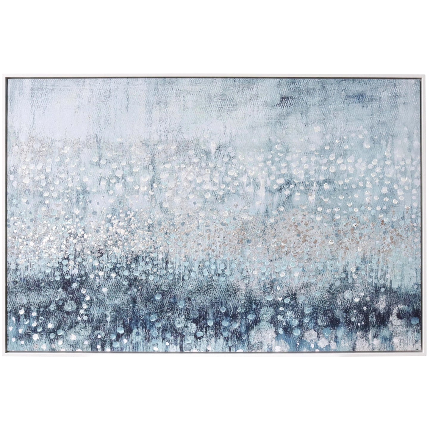 Abstract Rain Canvas