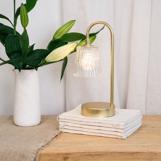 Botl Gold Glass Lamp