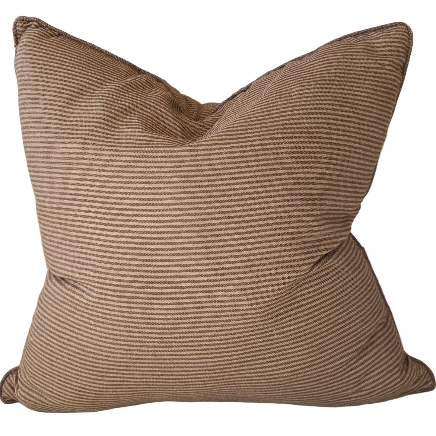 Mocha Stripe Cushion