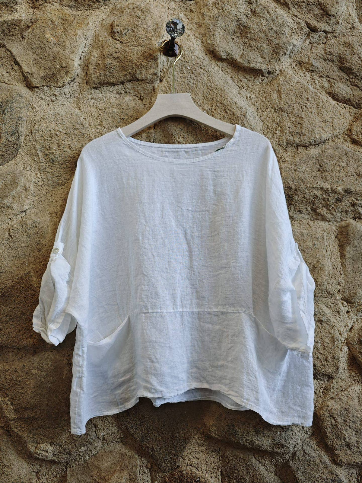 Dahlia Top White