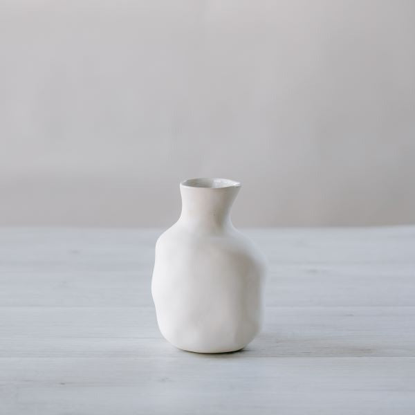 Flax Sake Bottle White