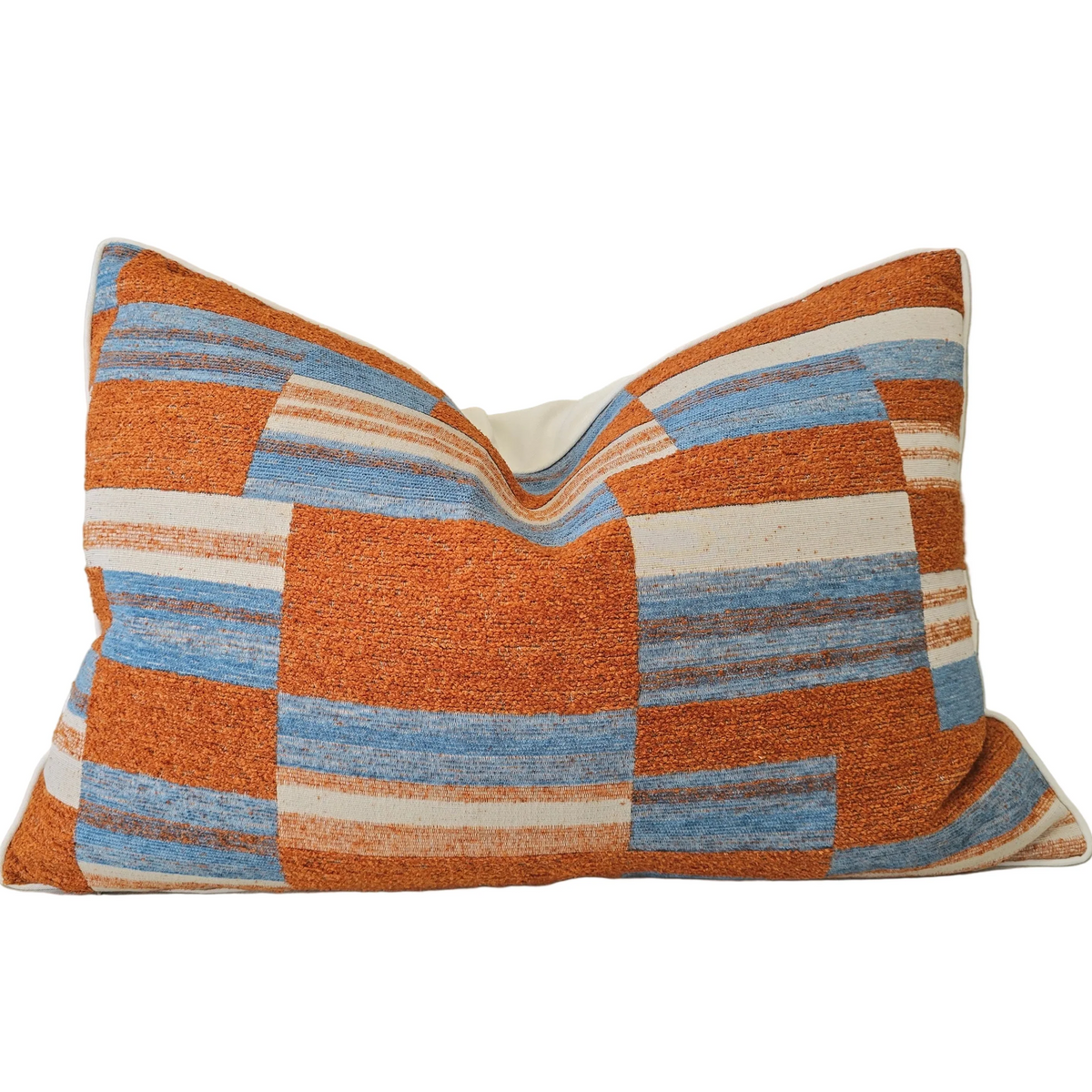 The Geo Cushion Indigo