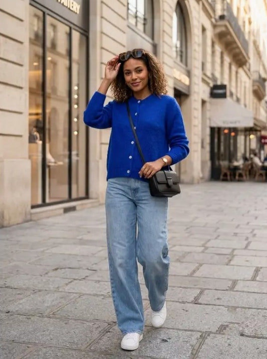 Greta Cardigan Royal