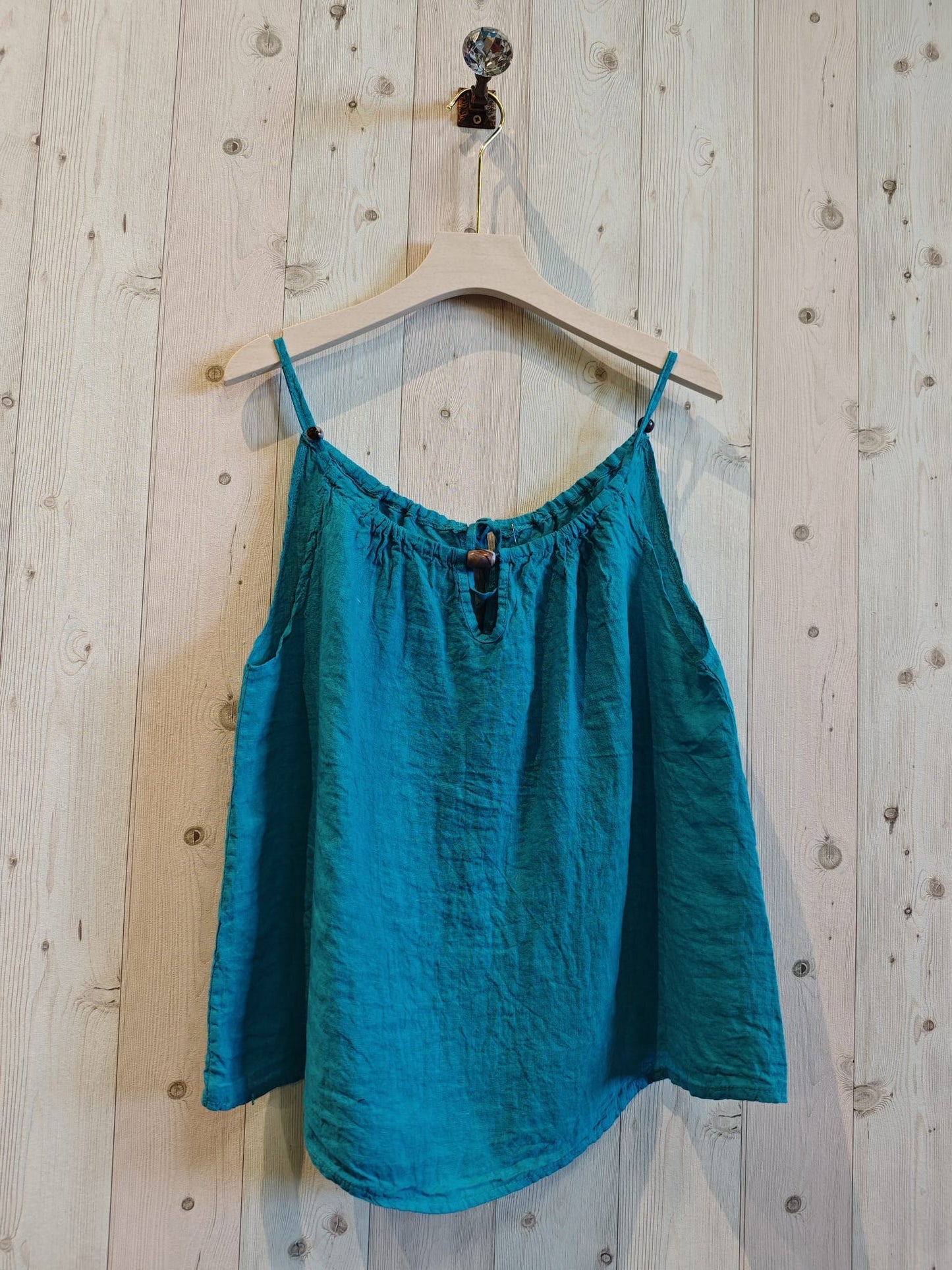 Hamlin Singlet Turquoise