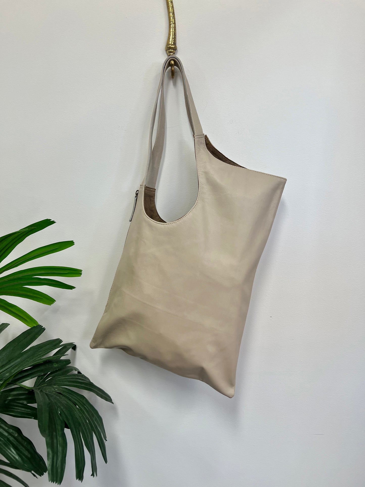 Sierra Leather Bag Nude
