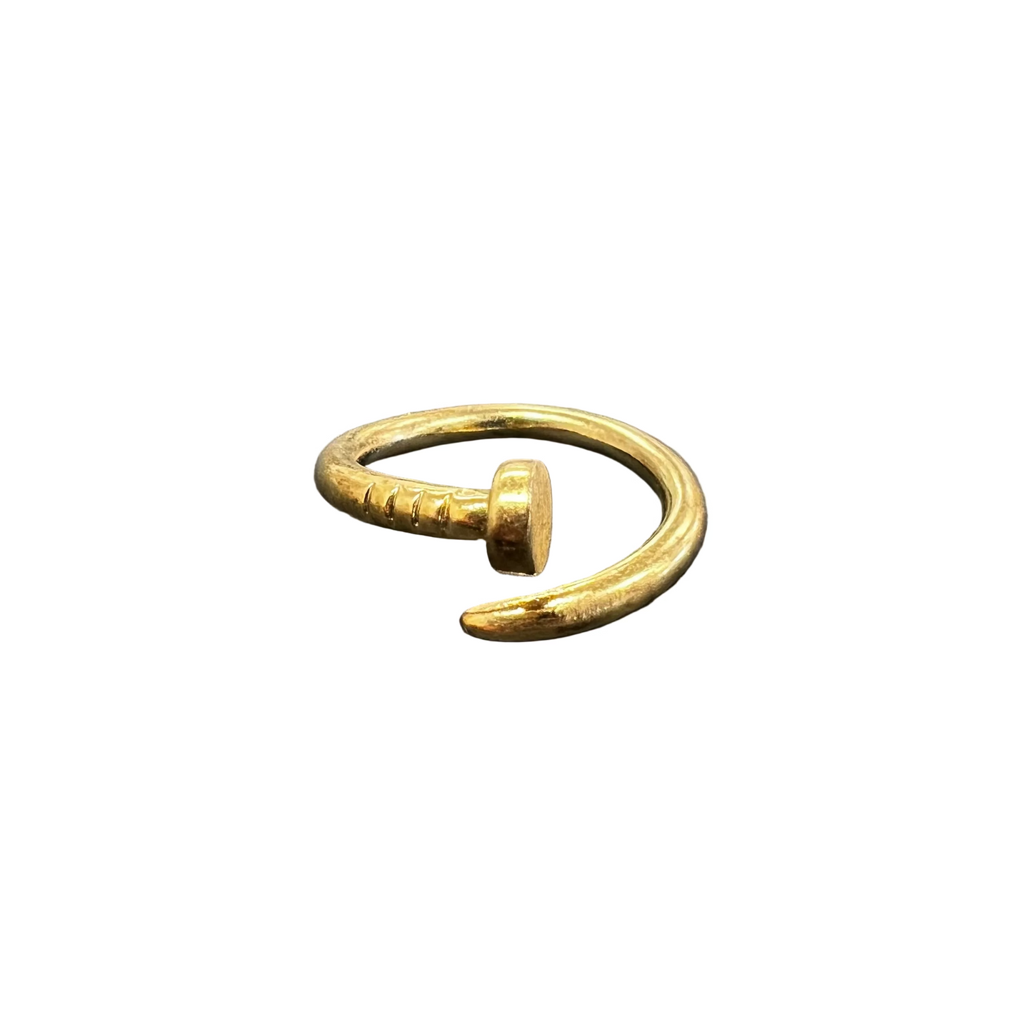 Gilded Nail Ring Gold
