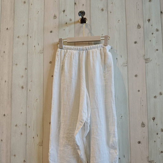 Jordo Balloon Pant White
