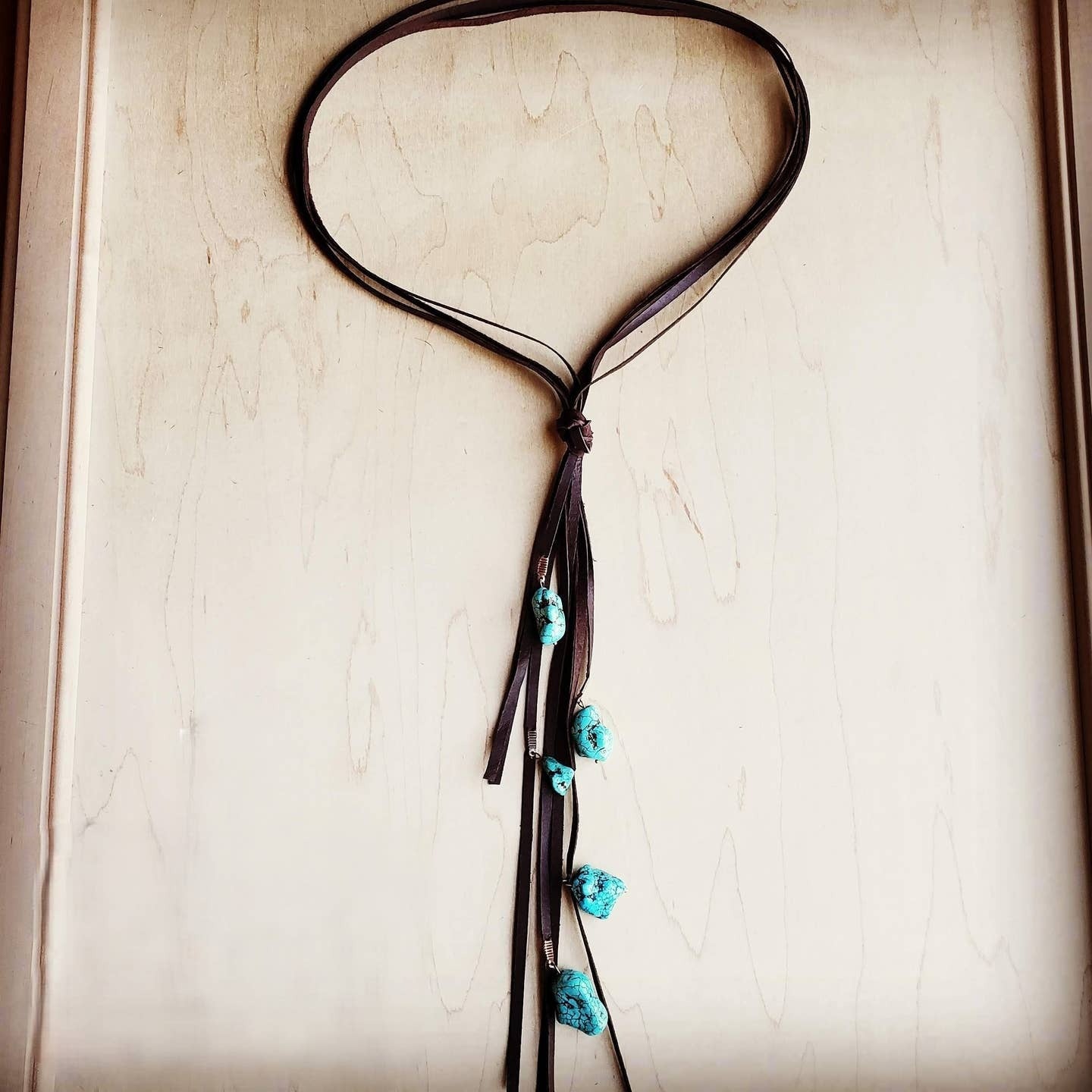 Leather Lasso Necklace