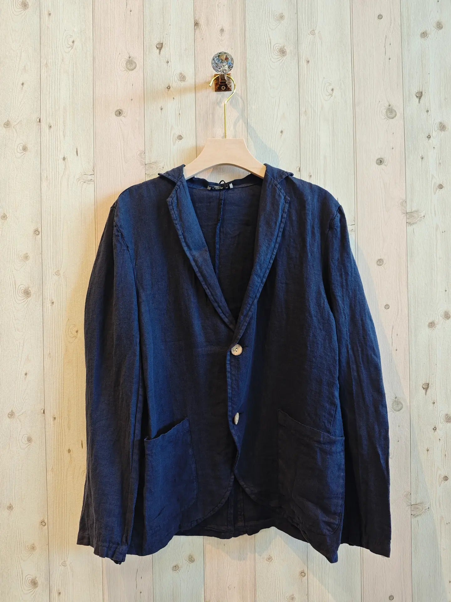 Linen Jacket Navy