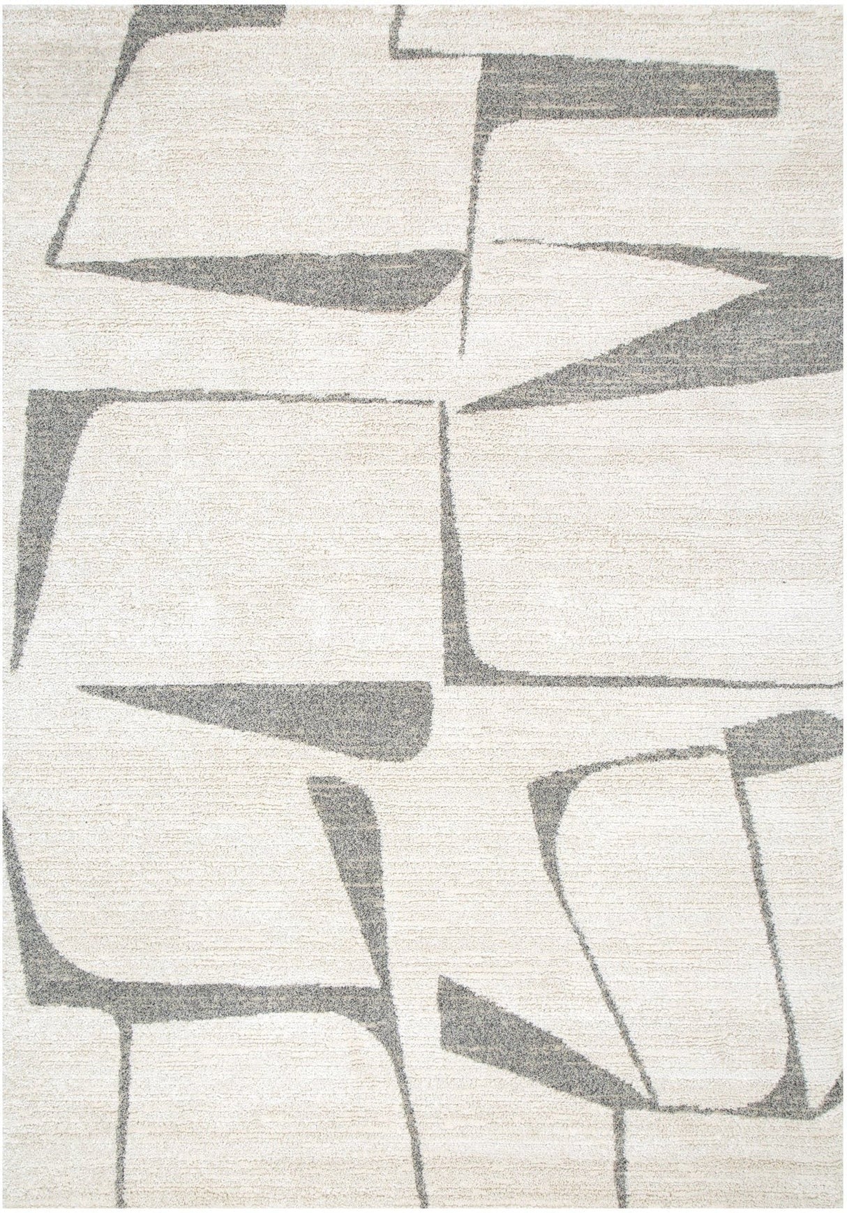 Loki Grey Abstract Floor Runner