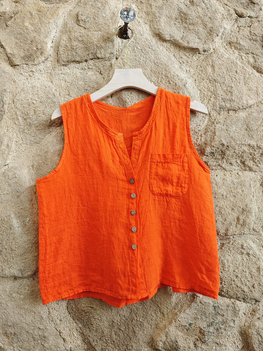 Mangastino Top Orange