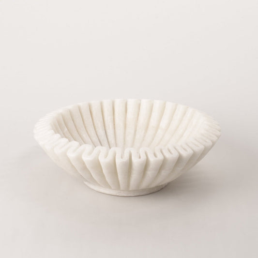 Ruffle Marble Bowl