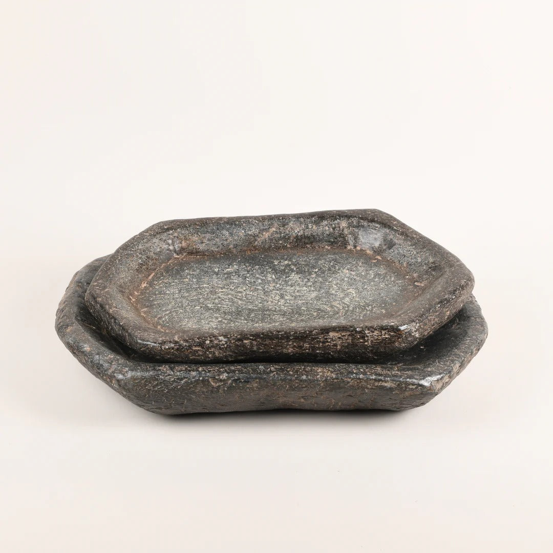 Marble Kharal Bowl