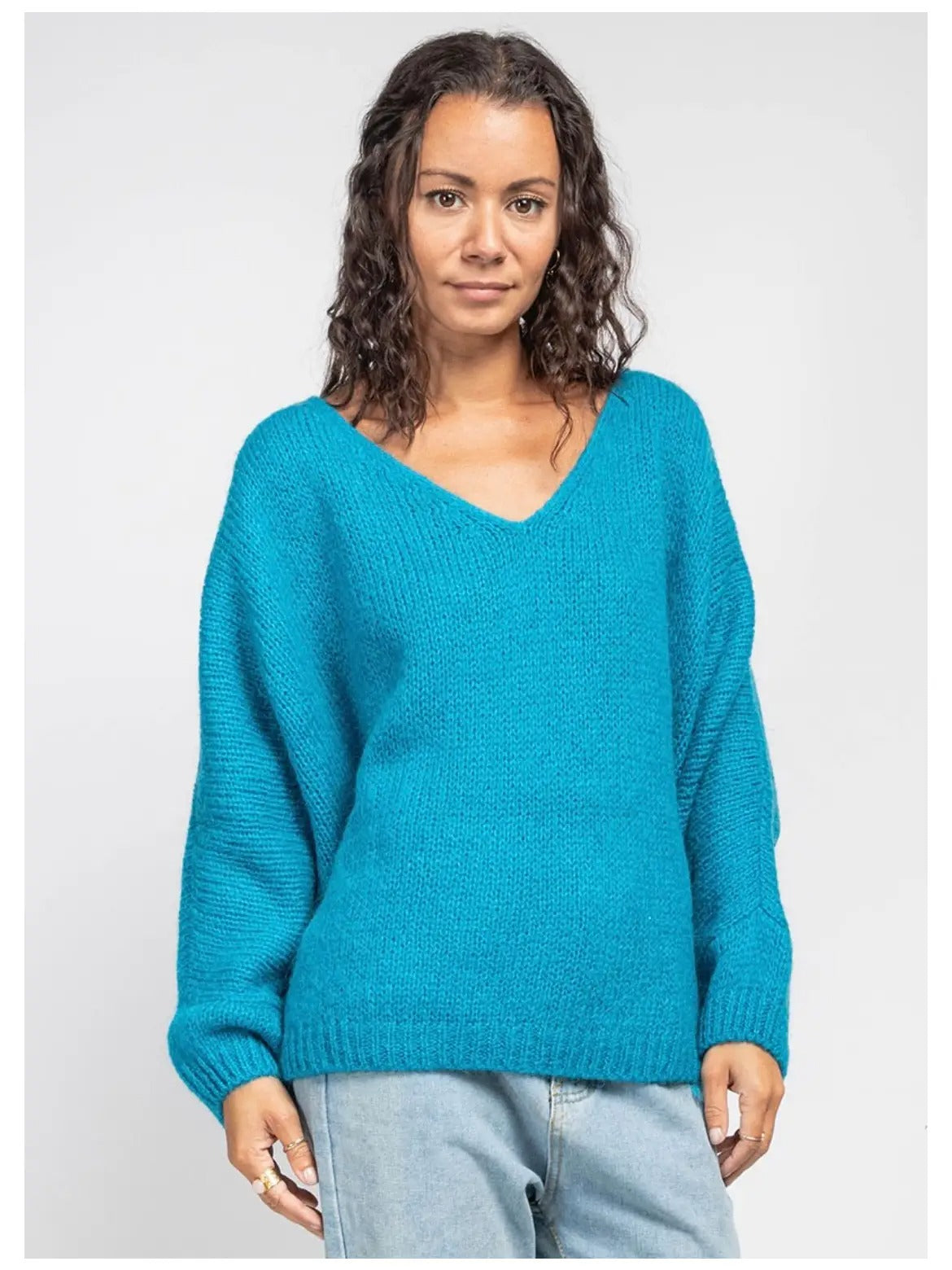 Margot Jumper Turquoise