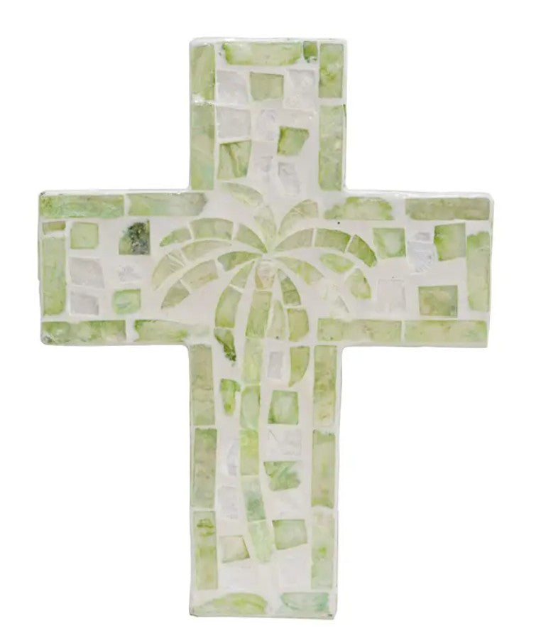 Palm Cross Green Large