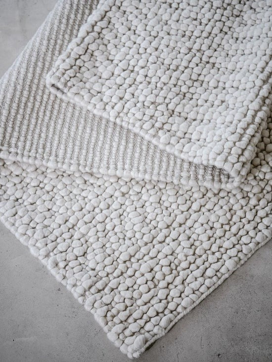 Remarkable Floor Rug White