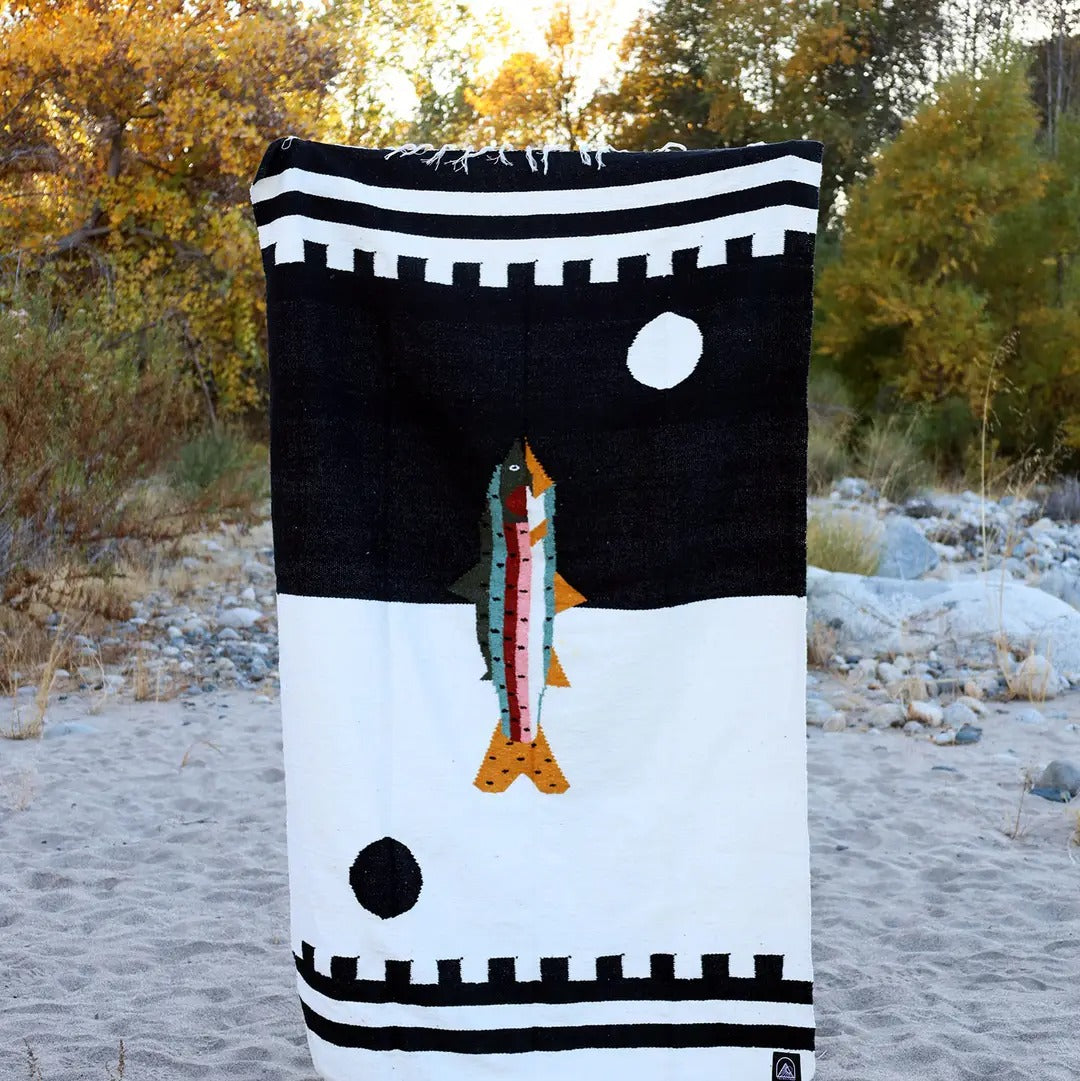 River Fish Rug