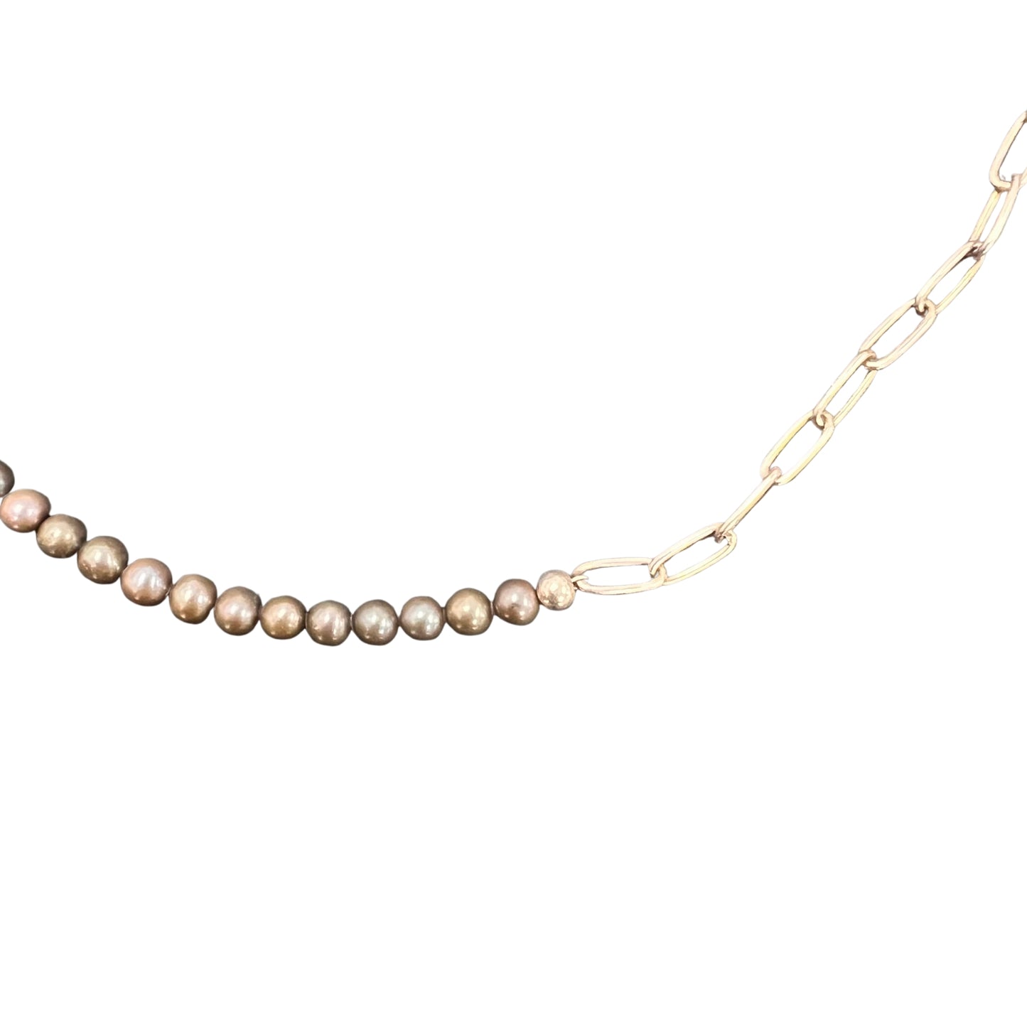 Ocean Noir Pearl Necklace