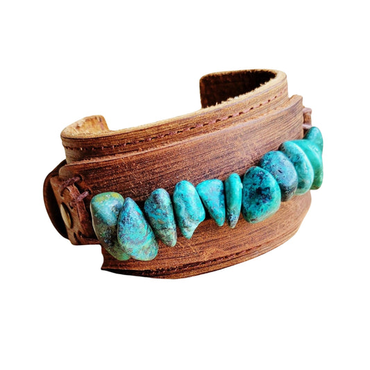 Natural Turquoise Cuff