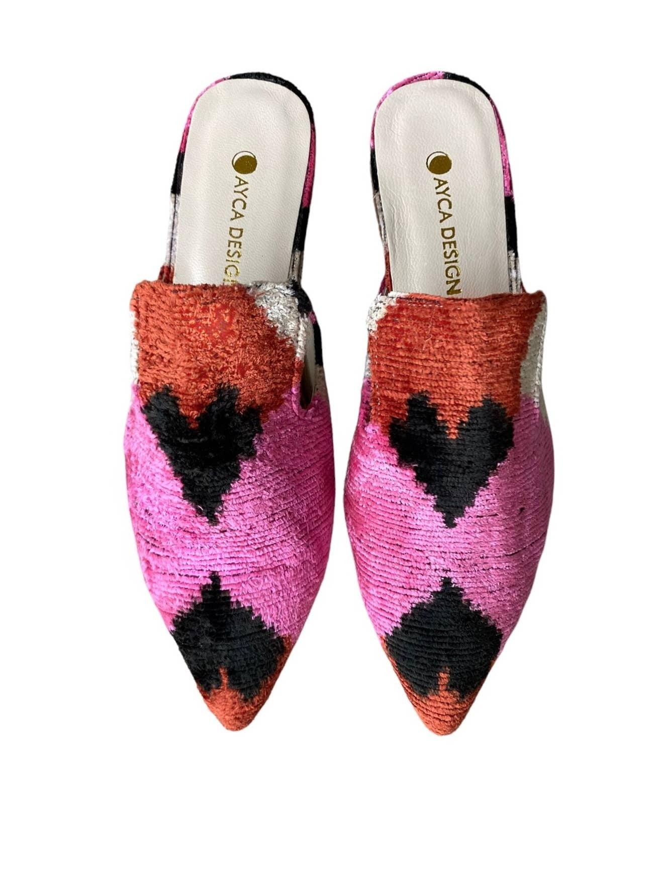Silk Ikat Slide Pink