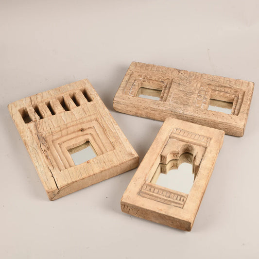 Temple Mirrors Bleached