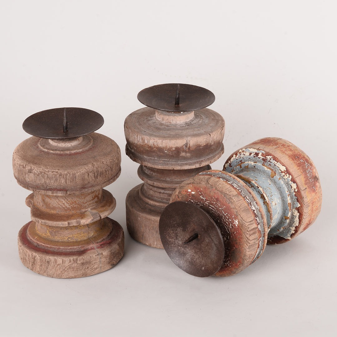 Antique Turned Candle