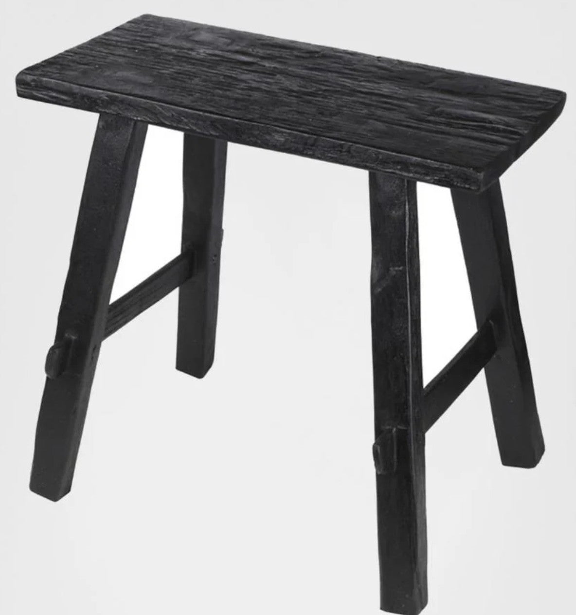 Vintage Black Stool