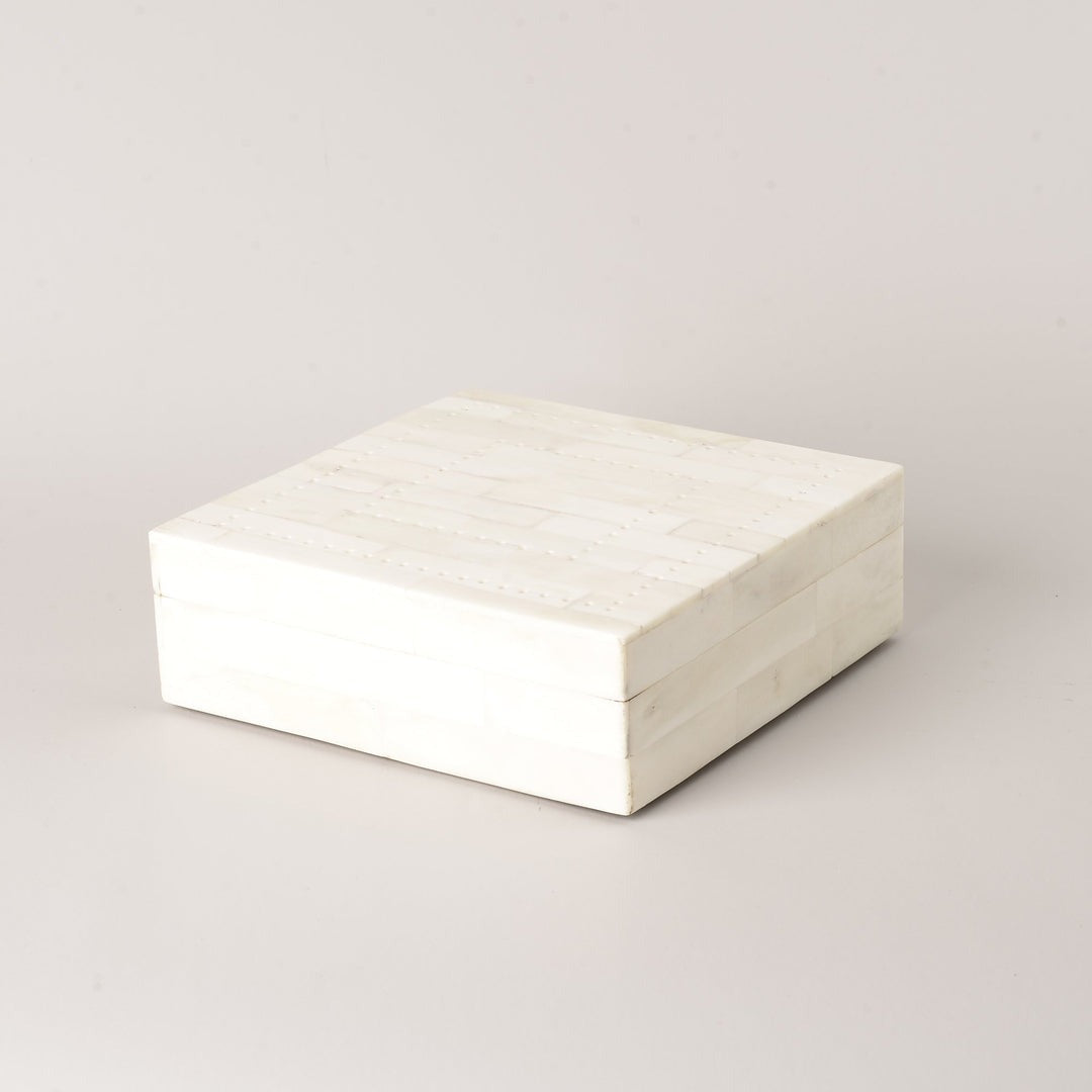 White Bone Inlay Box